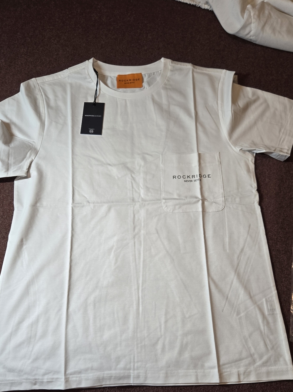 New! Rockridge TShirt XL Pocket Cotton Blend High Quality Pocket